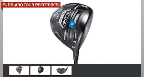 テーラーメイド SLDR ドライバー　TOUR PREFERRED